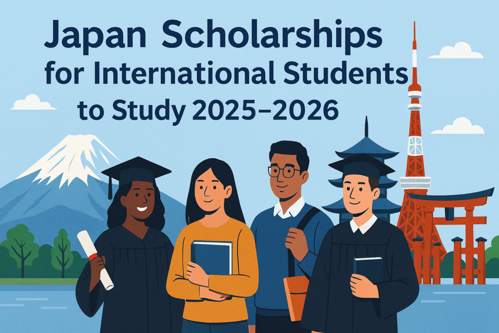 2025–2026 fully funded Japan scholarships brochure
