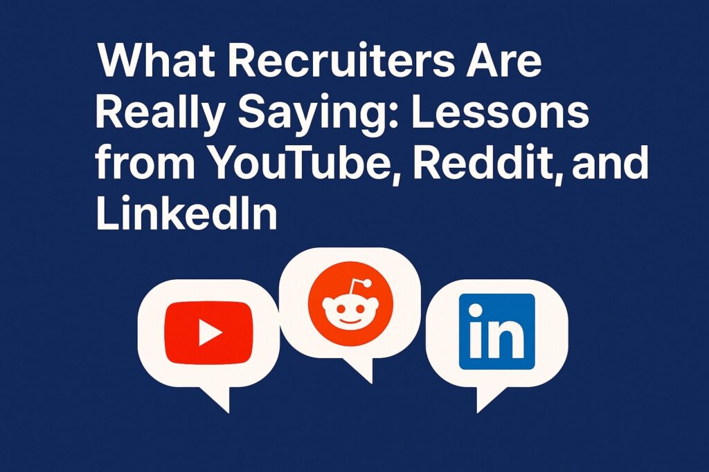 What Recruiters Are Really Saying Lessons from YouTube, Reddit, and LinkedIn (2)